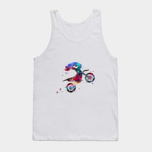 Motocross dirt bike Tank Top